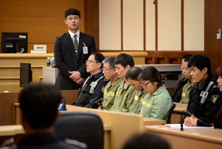 South Korea: Ferry firm chief gets 10-year jail sentence over sinking of Sewol