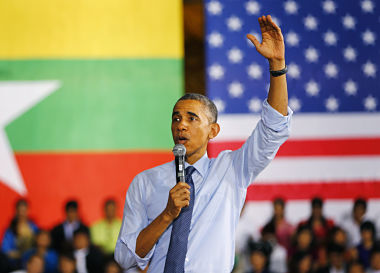 Obama urges greater freedom of press in Myanmar and China, defends US approach Obama urges greater freedom of press in Myanmar and China, defends US approach