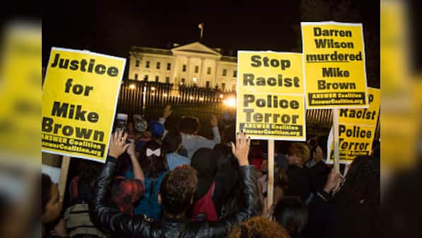Hands up! Don't shoot: Protests across US against jury's decision to clear Ferguson cop