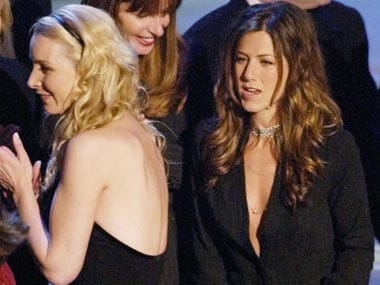 ACTRESS JENNIFER ANISTON ON STAGE AT PEOPLES CHOICE AWARDS. ACTRESS JENNIFER ANISTON ON STAGE AT PEOPLES CHOICE AWARDS.
