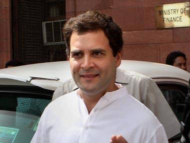 Congress vice president Rahul Gandhi. PTI
