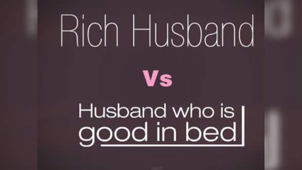 Viral Video: Rich husband or one good in bed? What Indian women want