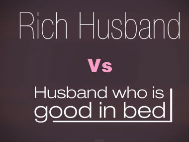 Viral Video: Rich husband or one good in bed? What Indian women want Viral Video: Rich husband or one good in bed? What Indian women want