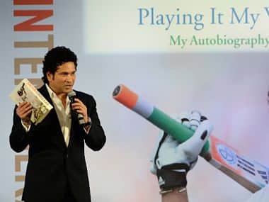 Sachin Tendulkar speaks after launching his autobiography 