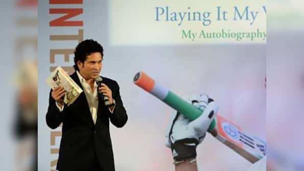 The wait is finally over: Sachin Tendulkar unveils his autobiography 'Playing It My Way'