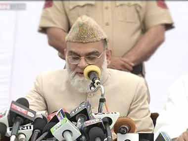 Jama Masjid Shahi Imam Syed Ahmed Bukhari. IBNLive image