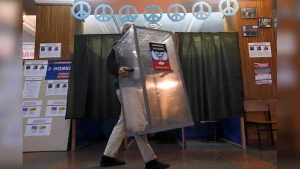 Pro-Russian rebels vote for leaders in eastern Ukraine