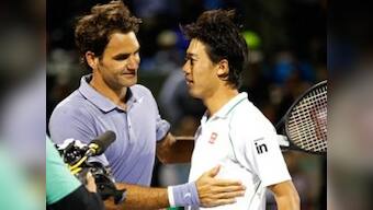 ATP semis: Federer, Nishikori through