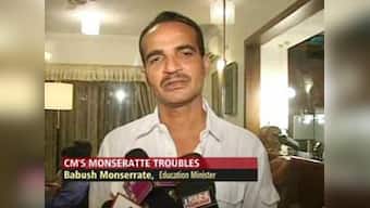 Goa's Babush Monserrate to resign, contest from Parrikar's seat