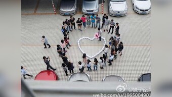 Man puts together 99 iPhone 6 devices into proposal, still gets rejected 