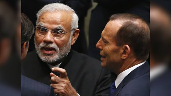PM Modi takes playful dig at Abbott during Australian Parliament speech