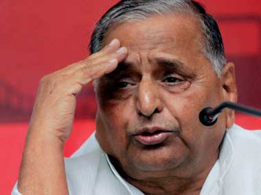 Samajwadi Party chief Mulayam Singh Yadav said PM Modi has 'pinned up his mouth' on disputes with China. PTI