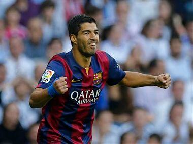 Luis Suarez will add another goal-scoring option to Barcelona's line-up. AP