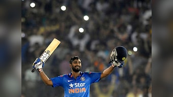 Ambati Rayudu's smile showed just how much the century meant to him