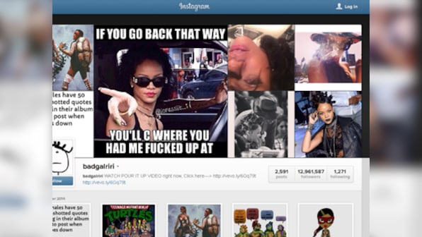 Rihanna returns to Instagram: No NFSW stuff, posts quirky photos