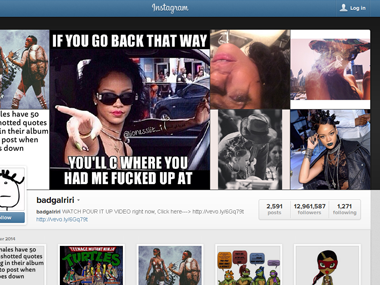 Rihanna returns to Instagram: No NFSW stuff, posts quirky photos Rihanna returns to Instagram: No NFSW stuff, posts quirky photos