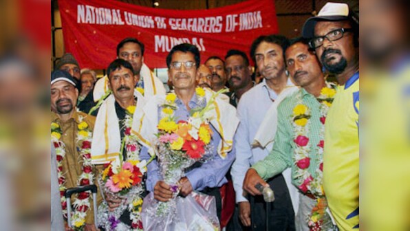 Mumbai: Seven Indian sailors freed by Somali pirates after 4 years return home