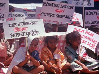 Tribal children in Thane. Representational image. Agencies.