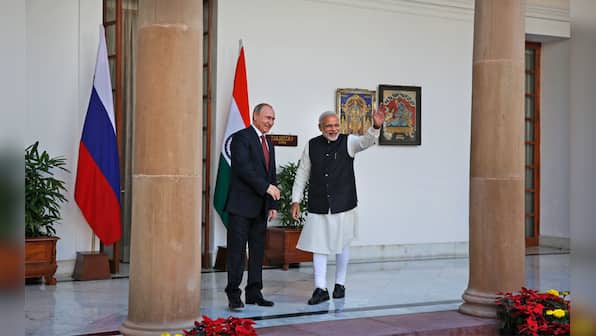 Photos: Prez Putin meets PM Modi, Sonia Gandhi during India visit 
