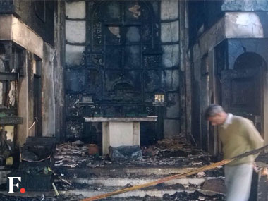 SIT constituted to probe Delhi church fire: Rajnath tells Lok Sabha SIT constituted to probe Delhi church fire: Rajnath tells Lok Sabha