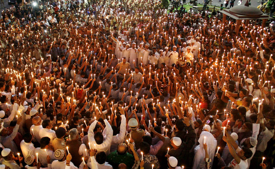 Photos: Across India, school kids pay tributes to victims of Peshawar attack Photos: Across India, school kids pay tributes to victims of Peshawar attack