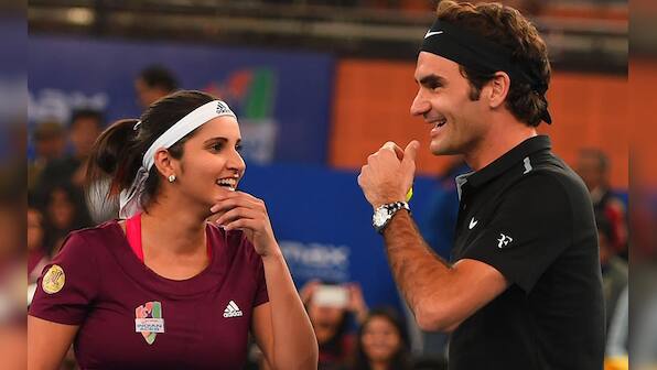 Roger Federer like you've never seen before in Delhi