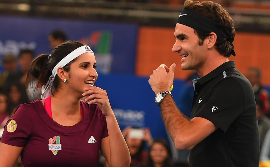 Roger Federer like you've never seen before in Delhi Roger Federer like you've never seen before in Delhi