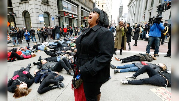 'We can't breathe': Photos of protests in US after Eric Garner's chokehold death
