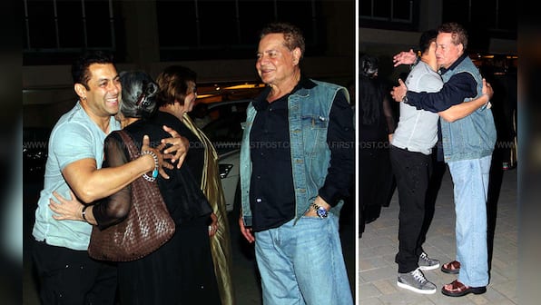 Salman Khan celebrates mom Salma's birthday at Arpita's new flat