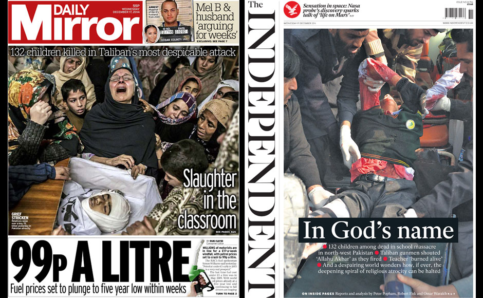 Some newspapers give Pak Taliban attack a complete miss: Look at international front pages Some newspapers give Pak Taliban attack a complete miss: Look at international front pages