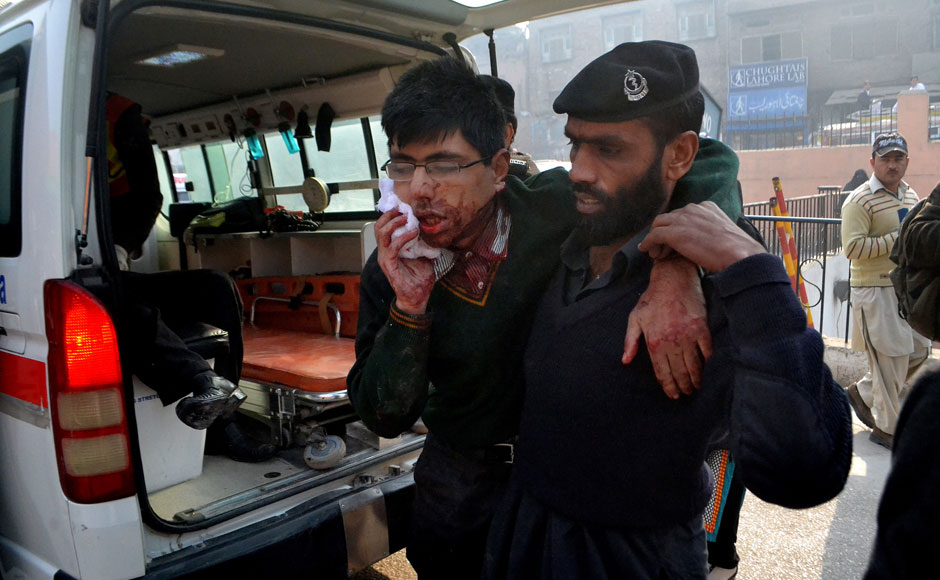 Photos: Taliban gunmen storm Army school in Peshawar, over 100 killed Photos: Taliban gunmen storm Army school in Peshawar, over 100 killed