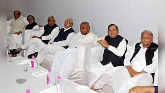 Photos: Nitish, Lalu, Mulayam meet to form the Janata Parivar alliance