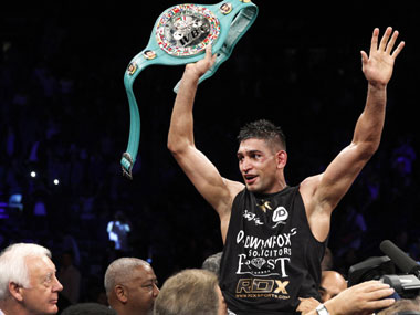 Boxing star Amir Khan visits Pakistan, pledges to help rebuild Peshawar Army School Boxing star Amir Khan visits Pakistan, pledges to help rebuild Peshawar Army School