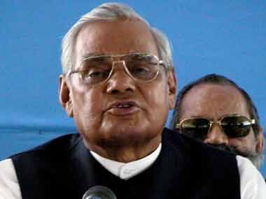 Lucknow: Supporters celebrate Vajpayee's birthday and Bharat Ratna award