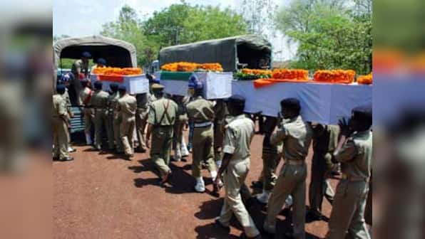  Slain CRPF jawans' blood-stained uniforms found in garbage bin