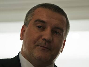 Aksyonov, Head of the Republic of Crimea. AFP