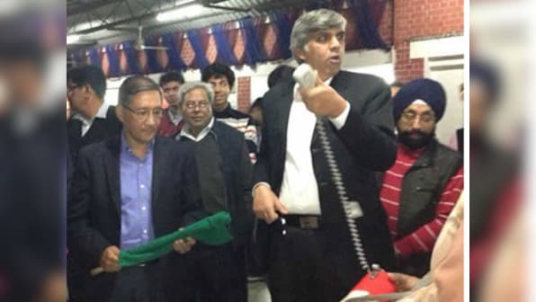 DU's Gyanodaya Express train sets off for North East – Firstpost