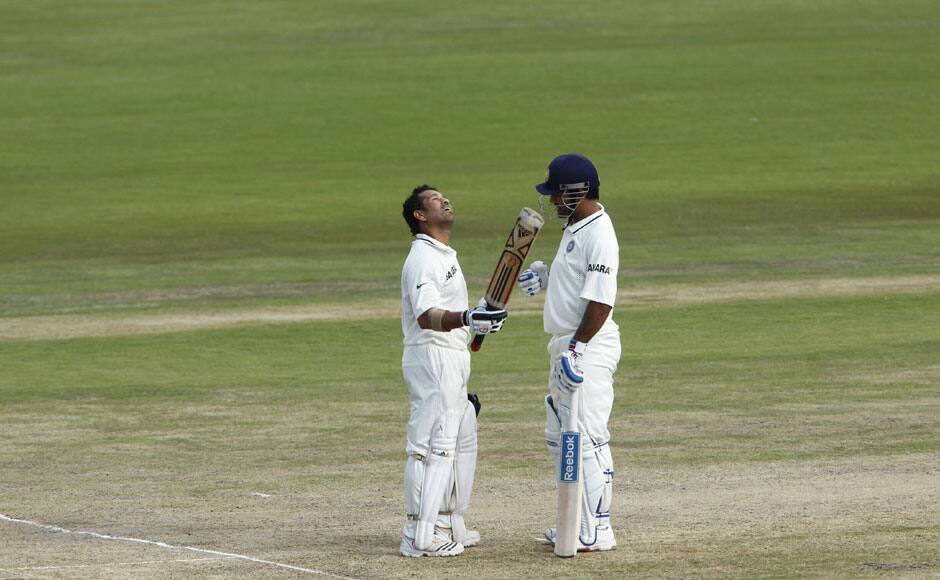 Dhoni was skipper when India drew the series in South Africa in 2010 1-1. He was in the middle with Sachin Tendulkar when the little master brought up his 50th Test ton. Reuters