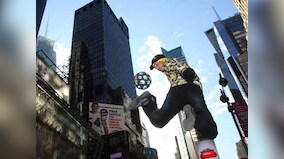 Indian breaks Guinness World Record for travelling farthest distance balancing a football on the head