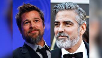 Brad Pitt, George Clooney raise a toast for their nuptials