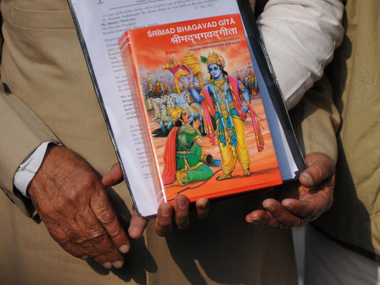 No offence to Bhagvad Gita, but we already have a national testament No offence to Bhagvad Gita, but we already have a national testament