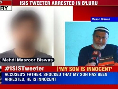 Don't believe my son had links with ISIS, his account was hacked: Biswas' father Don't believe my son had links with ISIS, his account was hacked: Biswas' father