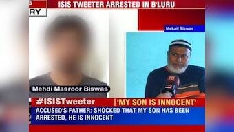 Don't believe my son had links with ISIS, his account was hacked: Biswas' father 