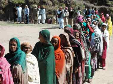 Jammu and Kashmir recorded 71 percent voter turnout in the second phase of elections. PTI