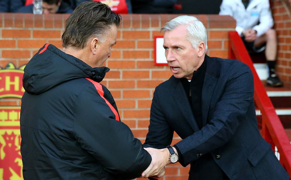 There was no festive cheer for Newcastle manager Alan Pardew though. Two goals from Wayne Rooney and one from Robin van Persie saw his team return to the north empty handed. Getty Images