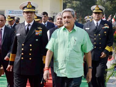Defence Minister Manohar Parrikar. PTI