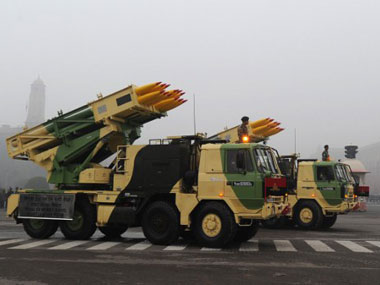 Advanced version of indigenous Pinaka Mark-II rocket successfully test fired Advanced version of indigenous Pinaka Mark-II rocket successfully test fired