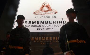 Photos: Ten years on, Asian nations mourn 2004's horrific tsunami 