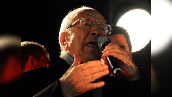 Beji Caid Essebsi declares victory in Tunisia presidential elections