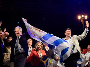 Uruguay marijuana plan safe as ruling party candidate wins Presidential poll Uruguay marijuana plan safe as ruling party candidate wins Presidential poll